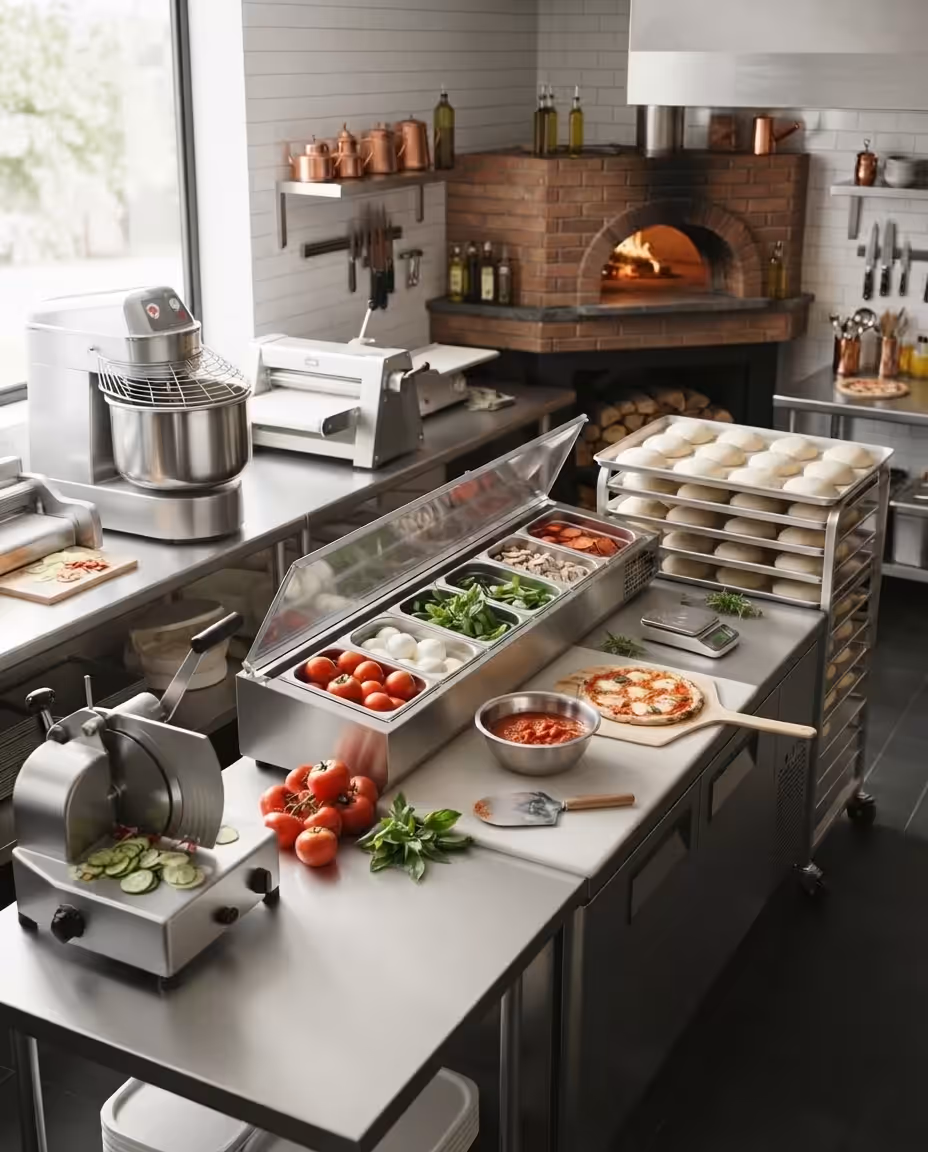 Equipamentos de Serviço para Pizzaria