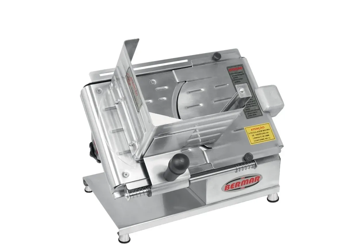 Cortador de Frios Manual 19,6 cm Bivolt - BM 06 NR - Bermar - 0BM 017 — imagem 2