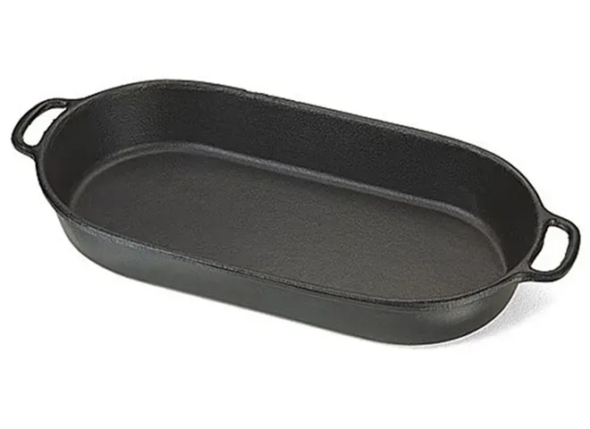 Assadeira Alta Ferro Oval 36 x 21 cm Fumil - FUM 757 — imagem 2