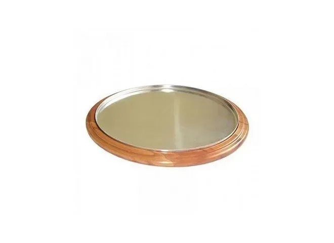 Suporte para Forma de Pizza 35 cm Madeira MS Madeiras - MSM 011 — imagem 2