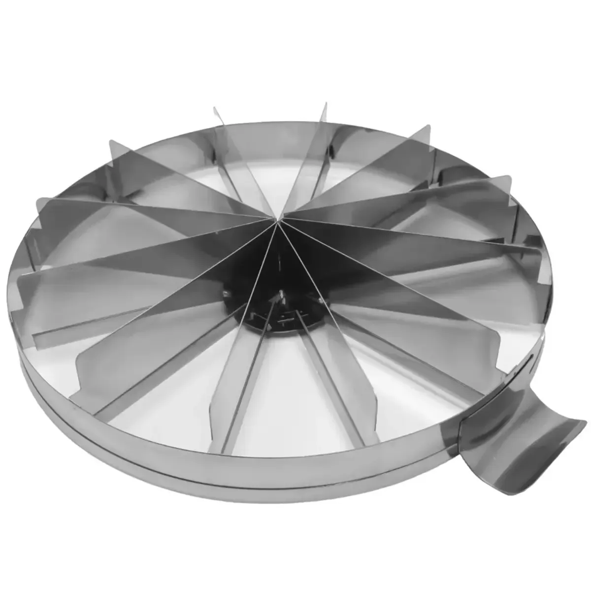 Marcador Torta 28 cm 12 Fatias Aço Inox Doupan - DOU 283 — imagem 2