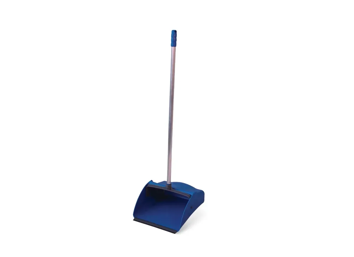 Pá Coletora Polipropileno Seletiva com Cabo Alumínio 70 cm Azul - PC55AZ - Bralimpia - BRA 011 — imagem 2
