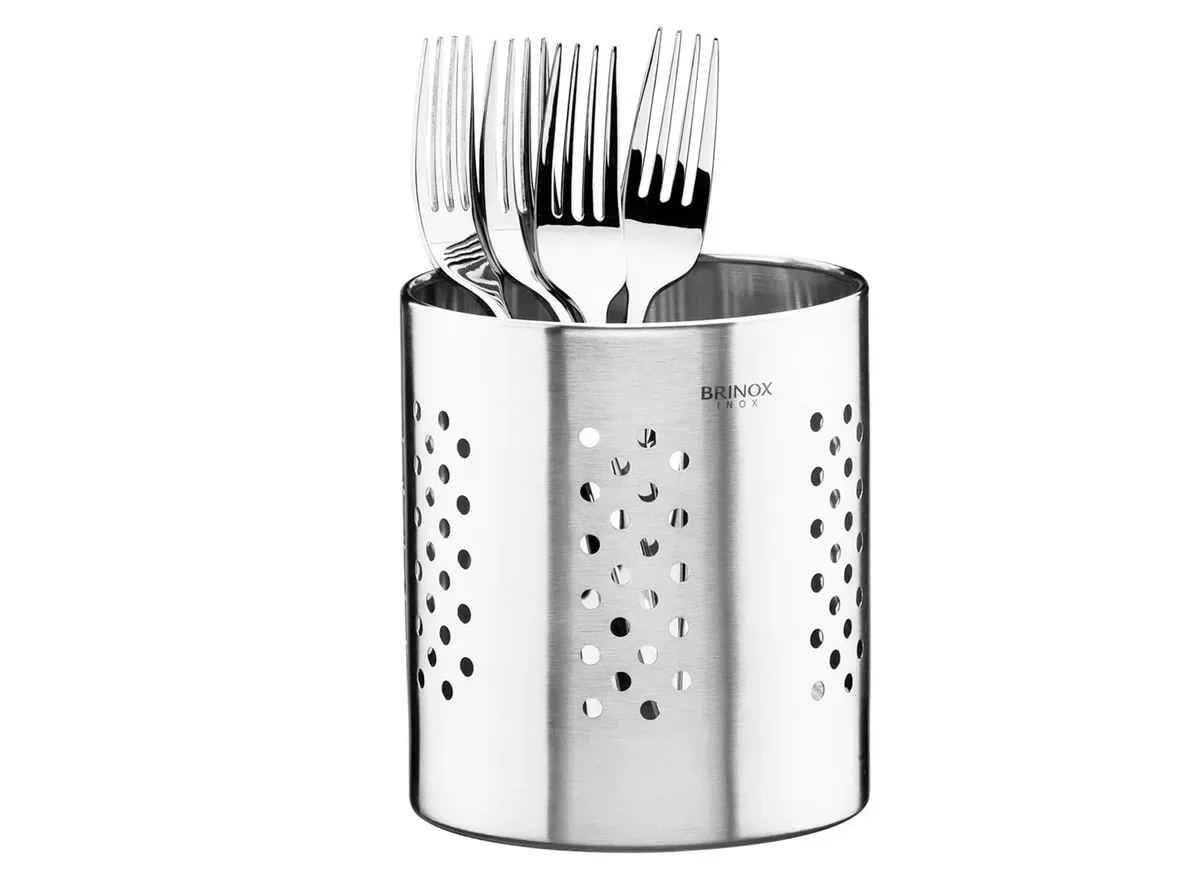 Porta Talheres Aço Inox Jornata Brinox - BRI 505 — imagem 2
