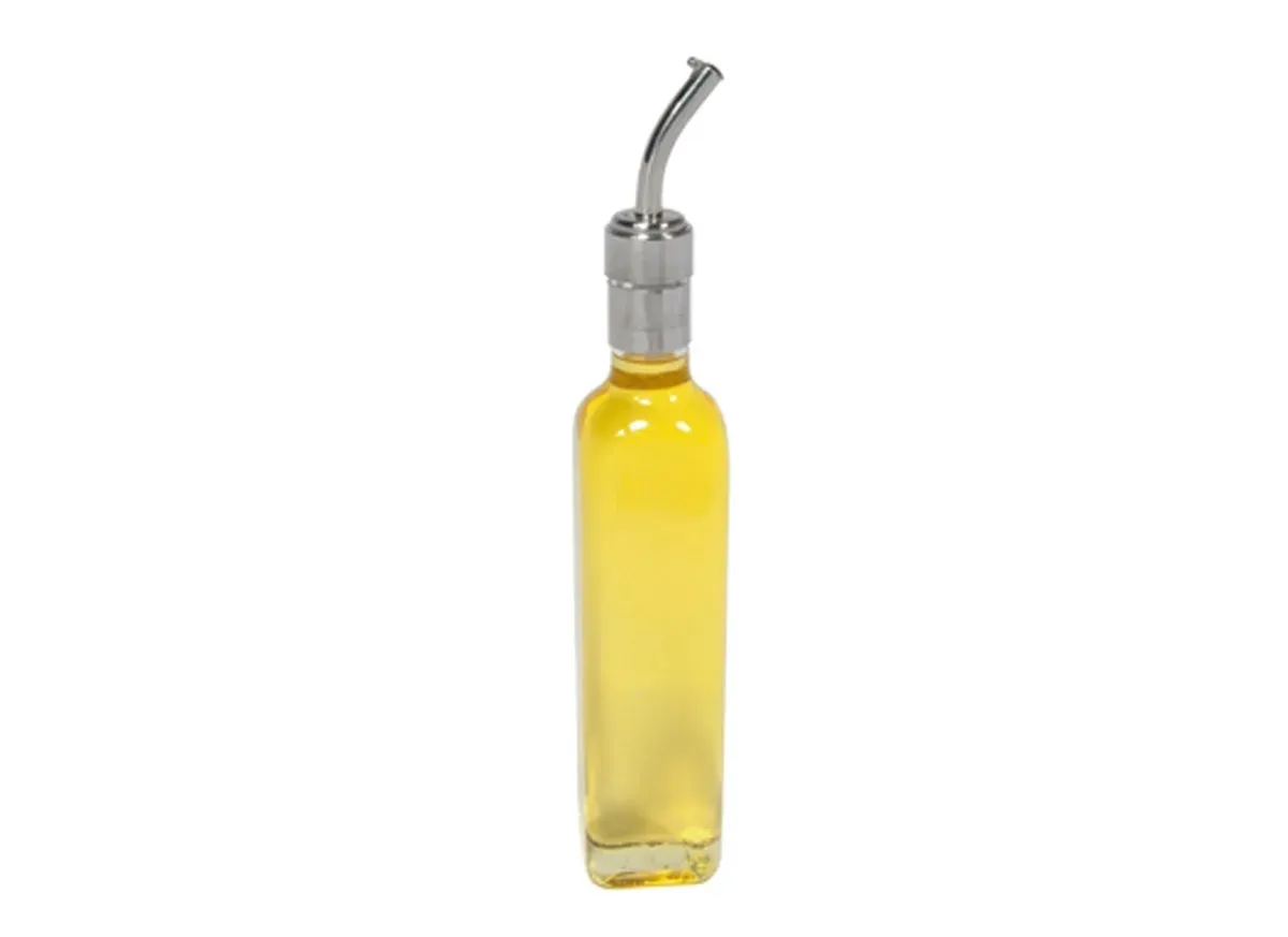 Galheteiro Vidro Quadrado 500 ml Bico Aço Inox Allissan Inox - ALI 020 — imagem 2