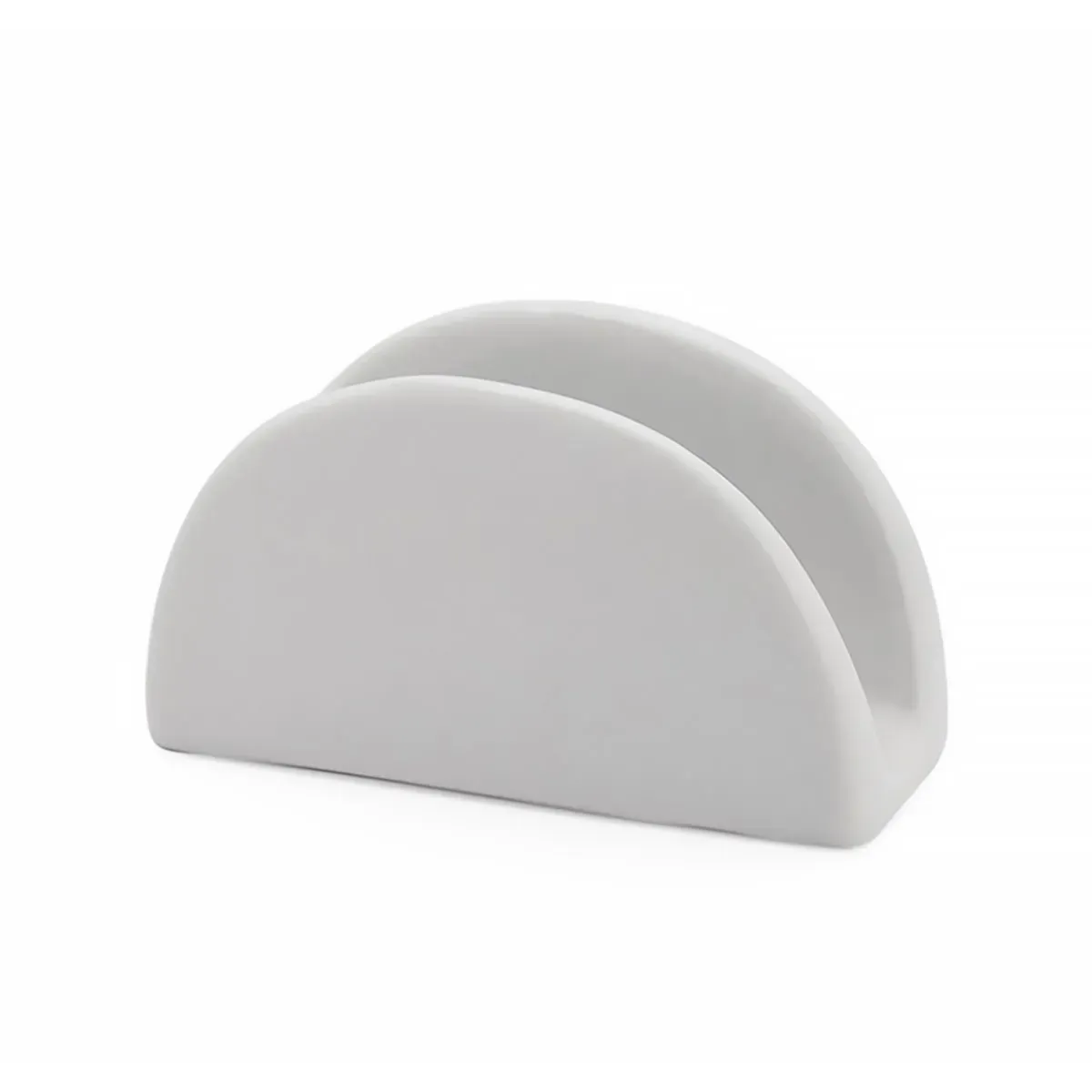 Porta Guardanapo Porcelana Branca Geni Porcelana - PVC 009 — imagem 2