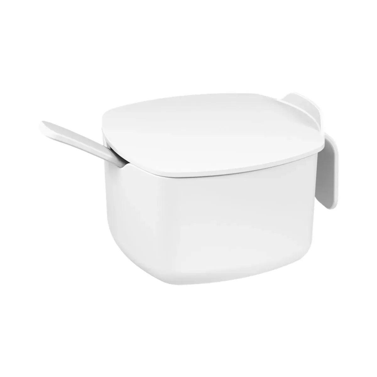 Açucareiro Plástico 300 ml Branco Due Coza - BRI 523 — imagem 2