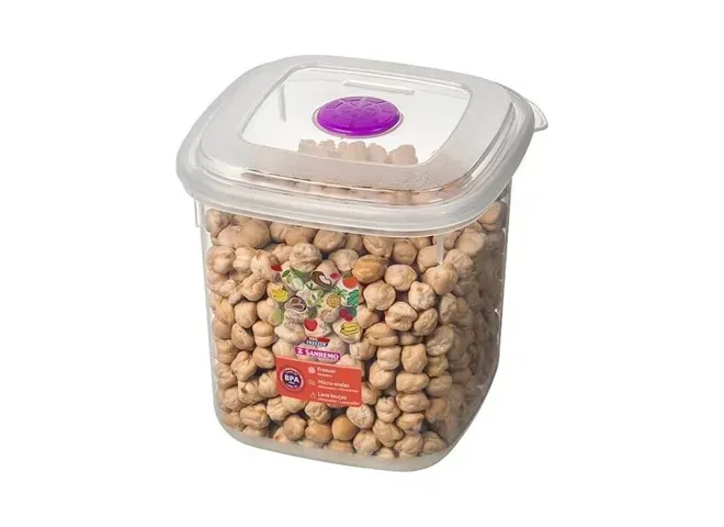 Pote Plástico Quadrado 1 L Vac Freezer SanRemo - SAN 047 — imagem 2