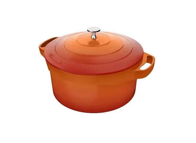 Caçarola Revestimento Cerâmica Pegadores em Silicone 28 cm Le Cook - MMX 402 — imagem 2