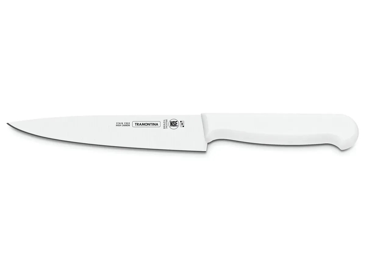 Faca Carne Aço Inox 6 Polegadas Branca Profissional Master Tramontina - TRM 620 — imagem 2