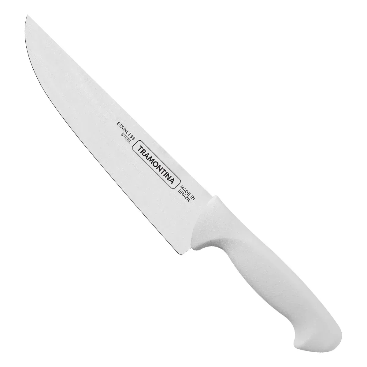 Faca Carne Aço Inox 8 Polegadas Cabo Branco Premium Tramontina - TRM 716 — imagem 2