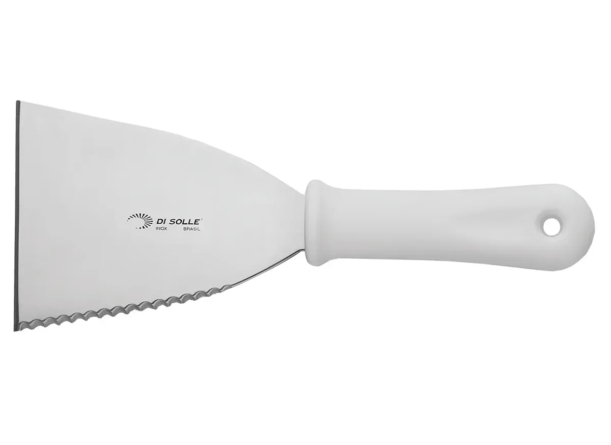 Espátula Serrilhada Aço Inox 24,5 cm Durafio Profissional Di Solle - SOL 266 — imagem 2