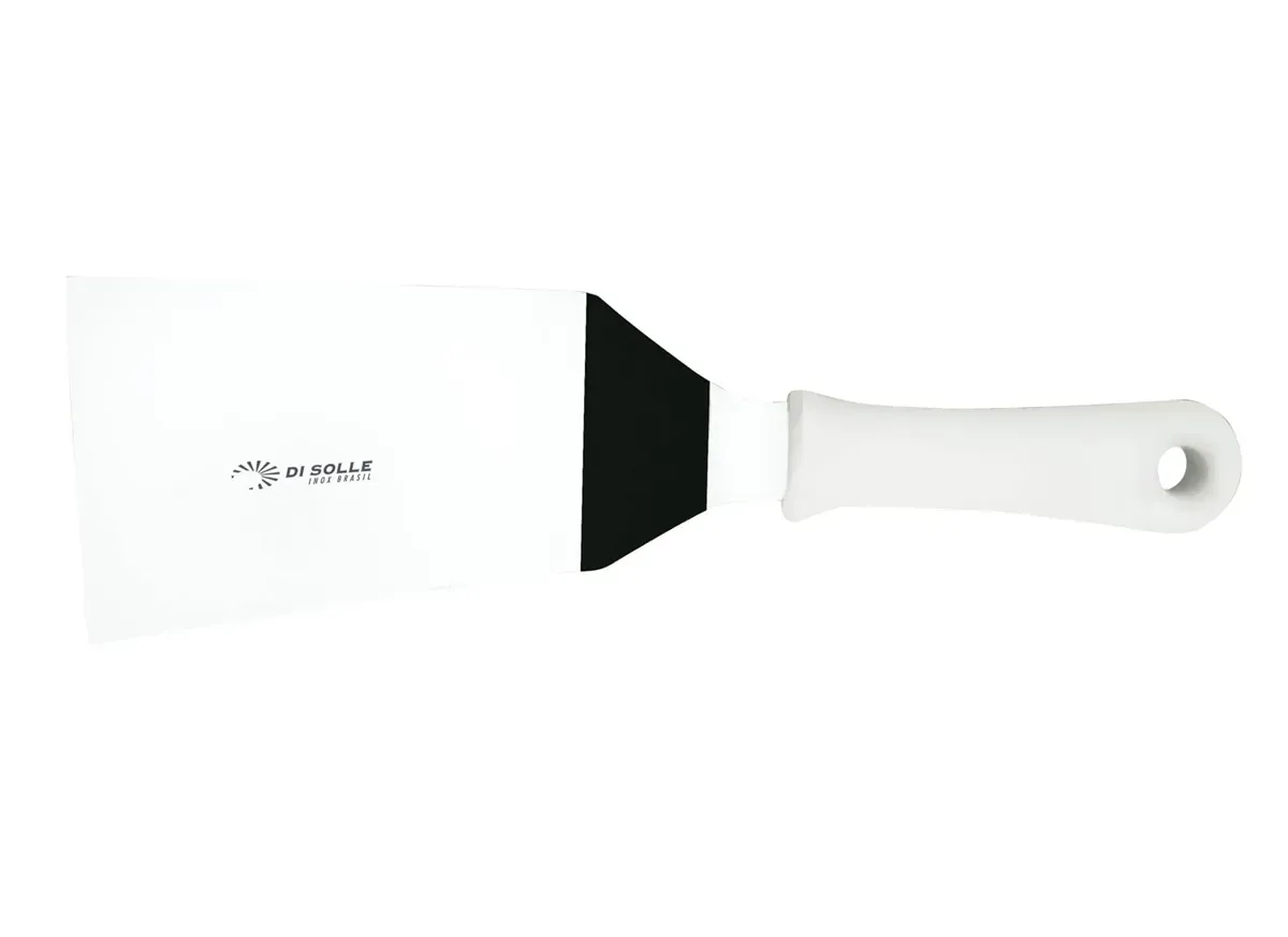 Espátula Curva Aço Inox 9 cm Branca Durafio Di Solle - SOL 063 — imagem 2