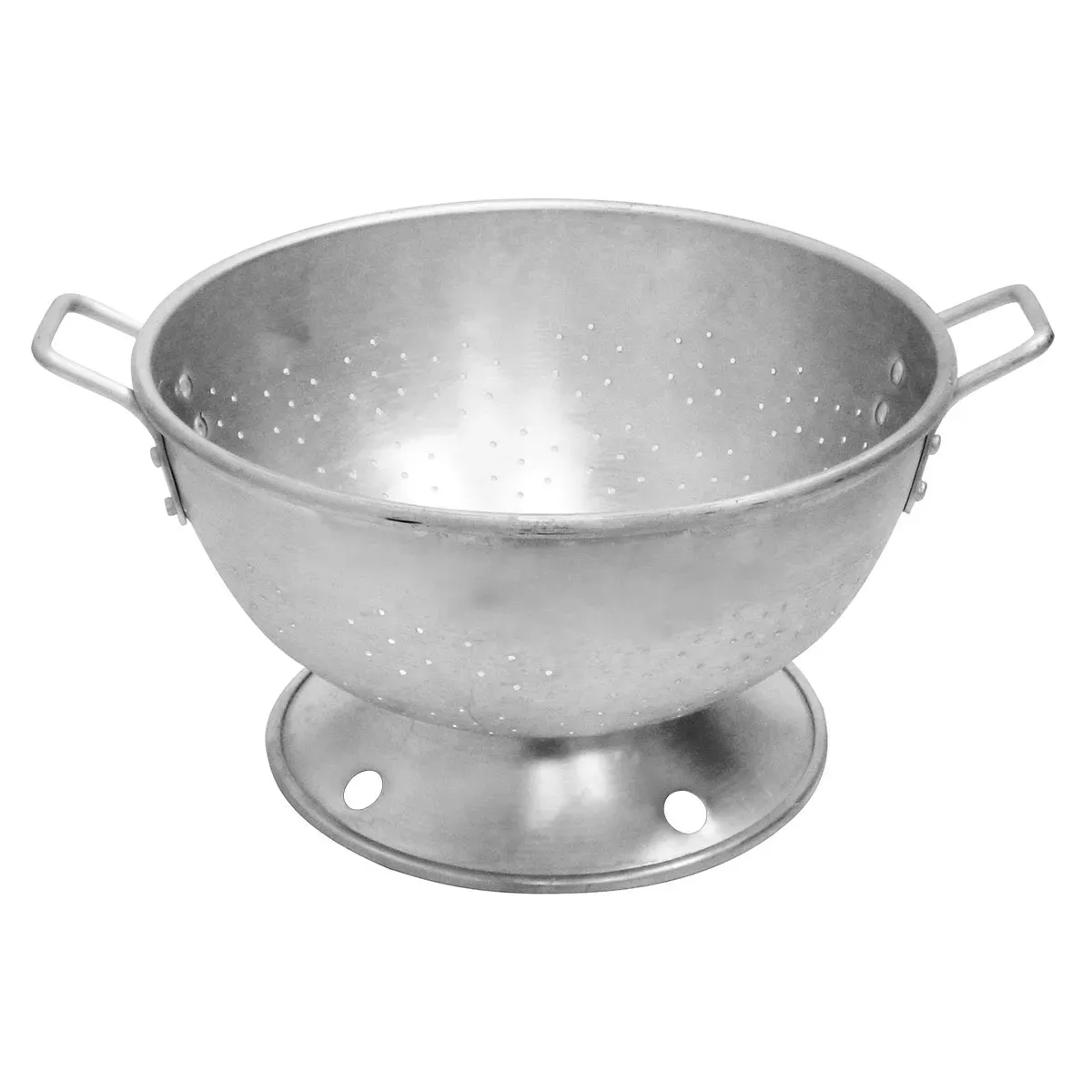 Tacho Alumínio Furo Grosso com Pé 45 cm 20 L Vigor - VIG 150 — imagem 2