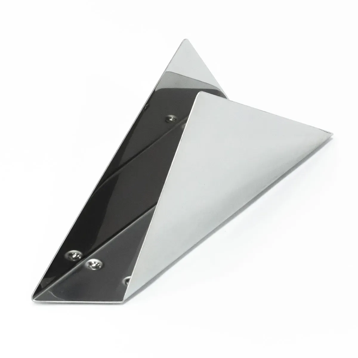 Porta Guardanapos Aço Inox Pontas Invertidas Allisan Inox - ALI 018 — imagem 2