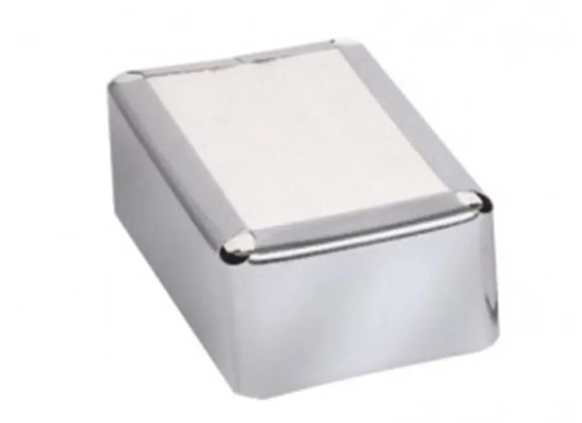 Porta Guardanapo Deitado Aço Inox Globo - GLB 009 — imagem 2