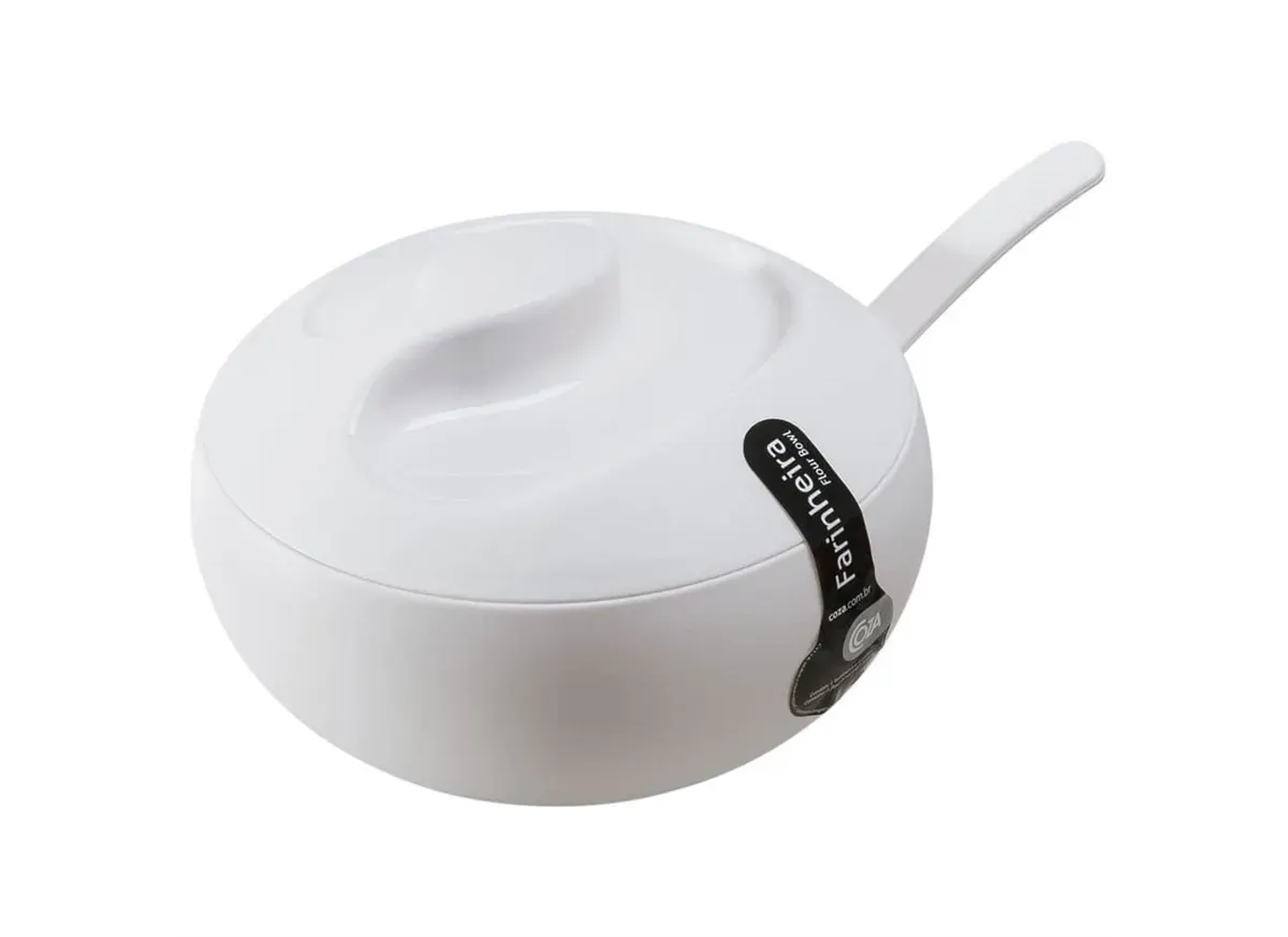Farinheira Plástica 900 ml Branca Coza - BRI 522 — imagem 2