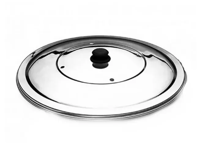 Tampa Com Furo Para Forma de Pizza 35 cm Alumínio ABC - ABC 001 — imagem 2