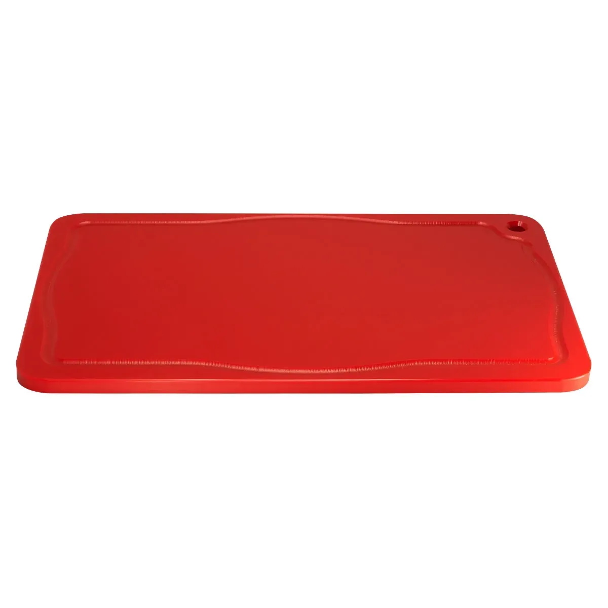 Tábua de Corte com Canaleta Polietileno 50x30 cm Vermelha Pronyl - PNY 120 — imagem 2