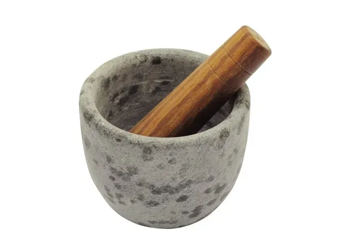 Pilão e Mortar de Madeira e Pedra Sabão Gourmandise Tramontina - TRM 755 — imagem 2