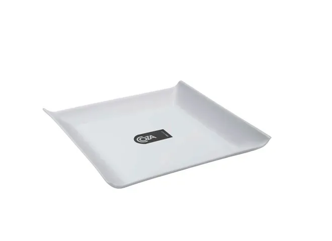 Prato Lanche Quadrado 16 cm Branco Coza - BRI 241 — imagem 2