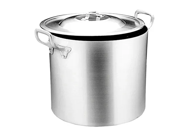 Caldeirão Alumínio com Tampa 45 L 40 cm Hotel Vigor - VIG 070 — imagem 2