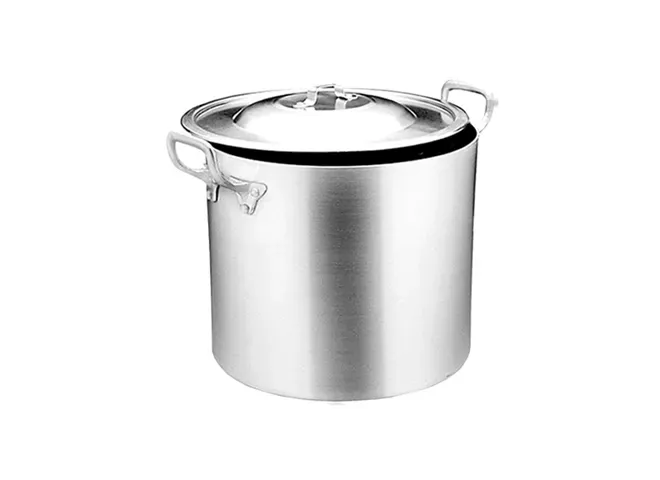 Caldeirão Alumínio com Tampa 15,3 L 28 cm Hotel Vigor - VIG 064 — imagem 2
