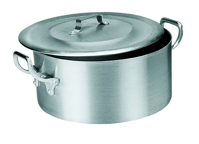 Caçarola Alumínio com Tampa 50 cm 41 L Hotel Vigor - VIG 056 — imagem 2