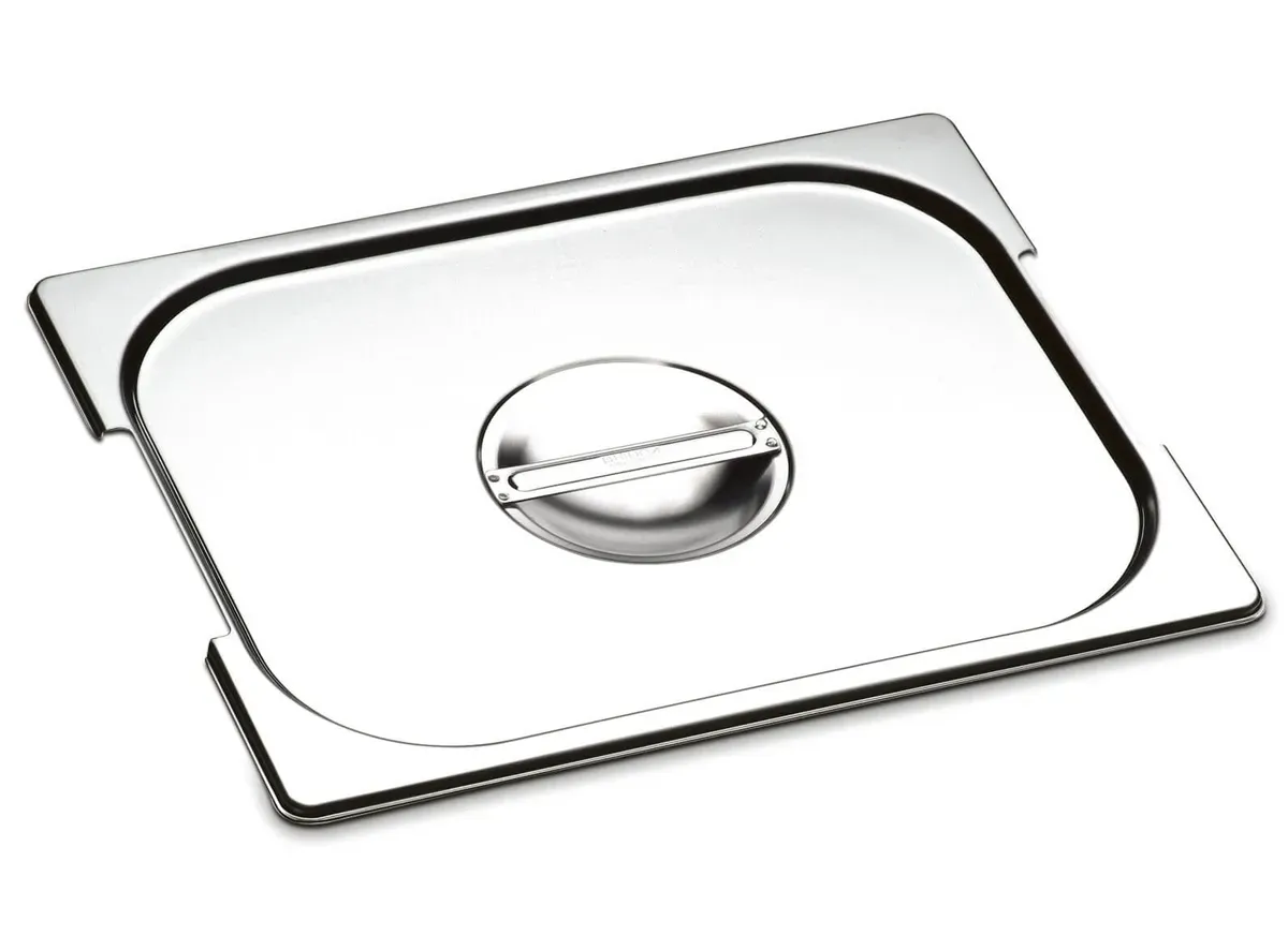 Tampa GN 1/1 Aço Inox com Recorte Aço Inox Tecnocuba - TEC 009 — imagem 2