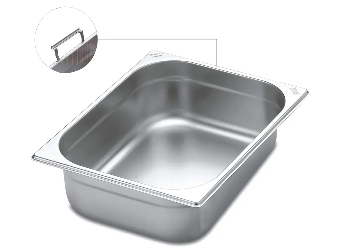 Cuba Gastronômica GN 1/2 x 150 mm Aço Inox Tramontina - TMT 754 — imagem 2