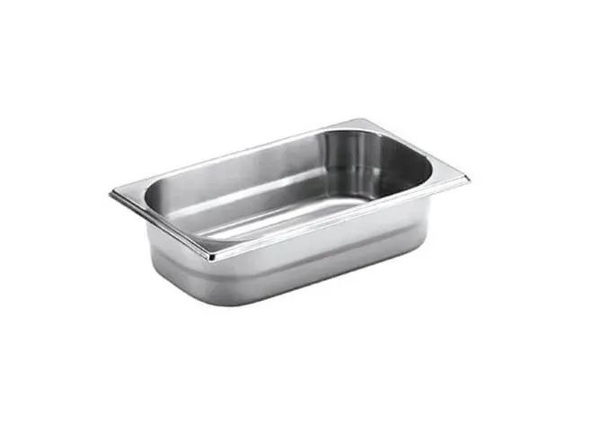 Cuba Gastronômica GN 1/4 x 100 mm Aço Inox Sem Alça Tecnocuba - TEC 113 — imagem 2