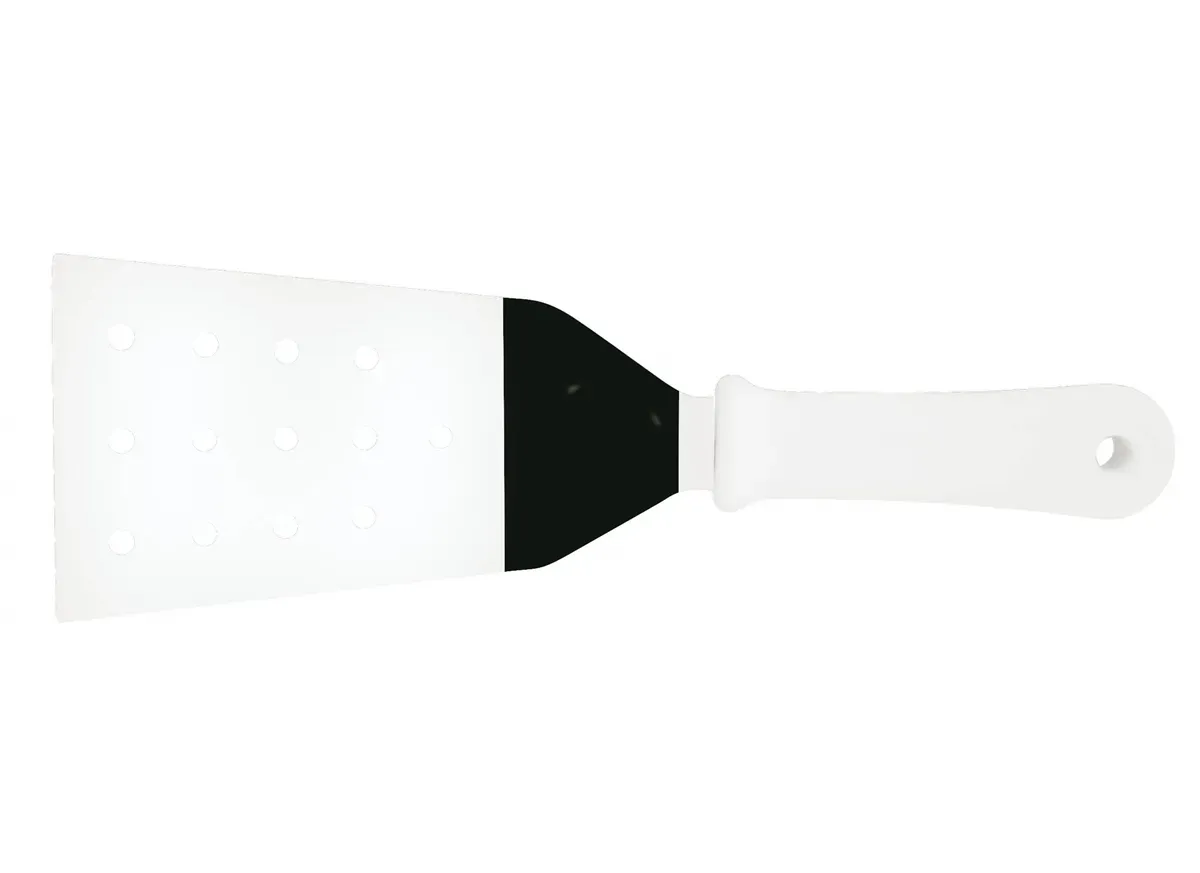 Espátula Aço Inox Curva Perfurada 9 cm Durafio Di Solle - SOL 061 — imagem 2