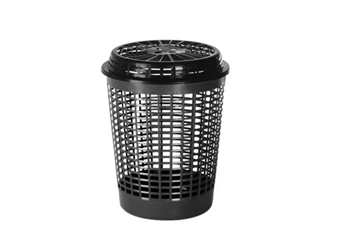 Cesto Recycle com Tampa 55 L Preto Plasvale - PVL 010 — imagem 2
