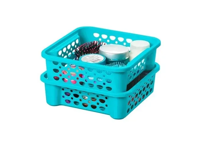 Cesta Empilhável 1,6 L Verde Casar Fit SanRemo - SAN 016 — imagem 2