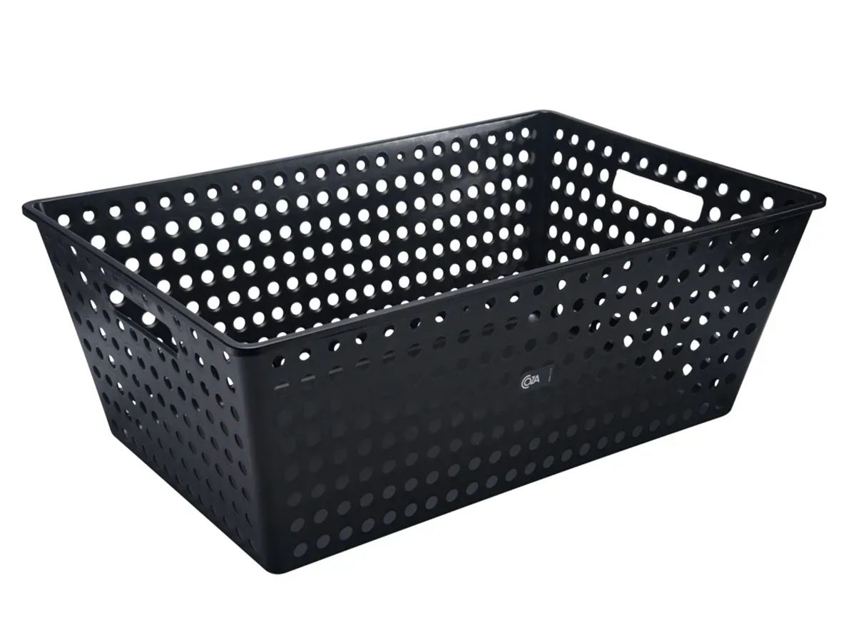 Cestão Plástico Preto Coza - BRI 292 — imagem 2