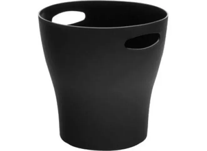 Balde Plástico Preto 7 L Coza - BRI 247 — imagem 2