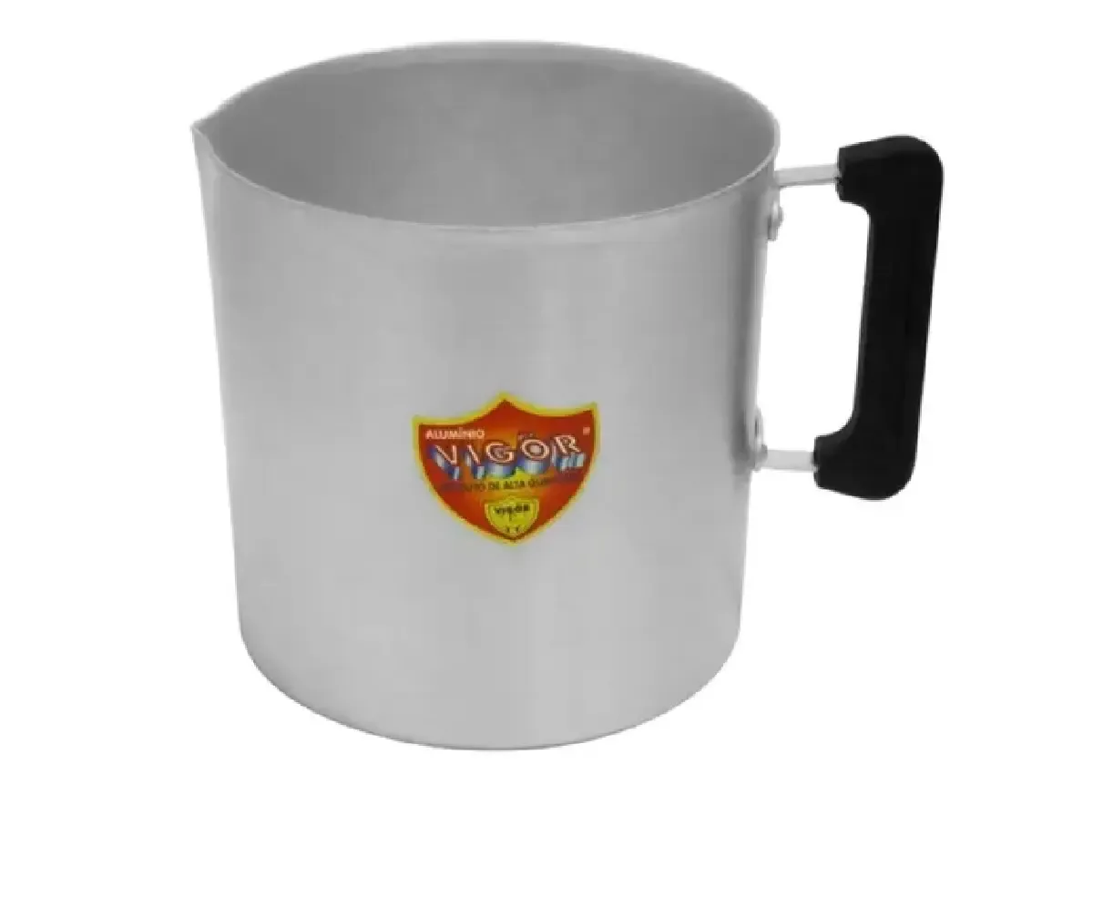 Canecão Alumínio com Cabo Baquelite 4,5 L Vigor - VIG 081 — imagem 3