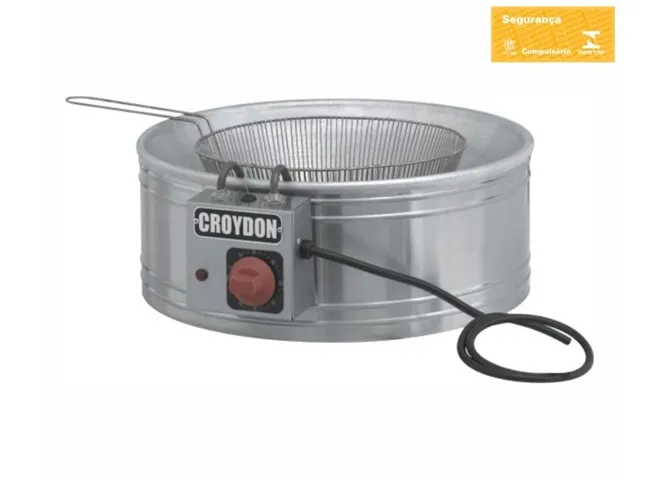 Tacho para Fritura Elétrico 1 Cesto 7 L 220 V - TFSL-2 - Croydon - 0CY 042 — imagem 2