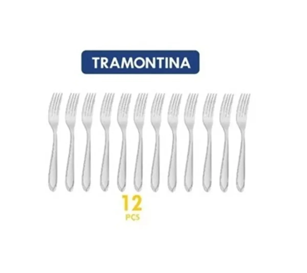 Garfo Sobremesa Aço Inox Laguna (Dúzia) Tramontina - TMT 911 — imagem 2
