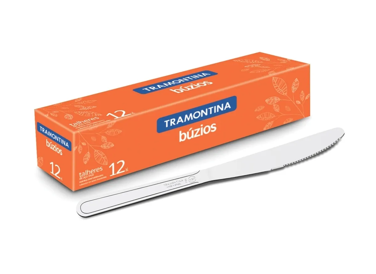 Faca Mesa Aço Inox Búzios (Dúzia) Tramontina - TMT 983 — imagem 3