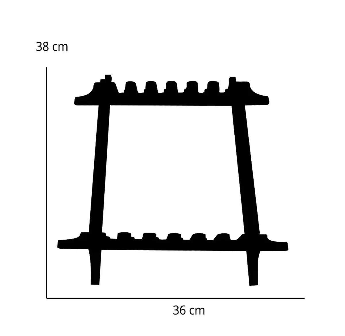 Suporte Plástico Branco para Tábua de Carne - Pronyl - PNY 668 — imagem 3
