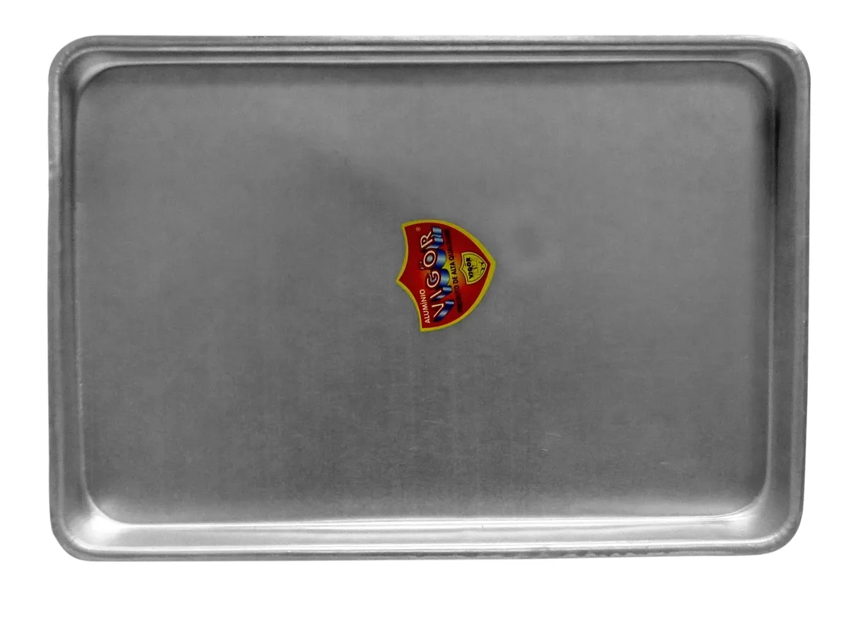 Assadeira Alumínio Retangular 40 x 27 cm Comum Vigor - VIG 004 — imagem 2