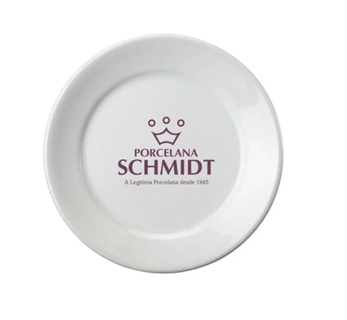 Prato Raso Porcelana 24,6 cm Convencional Schmidt - SCH 001 — imagem 2