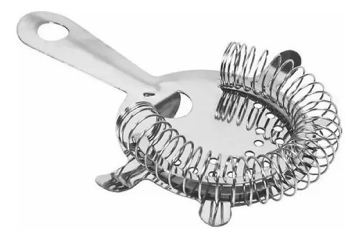 Coador de Drinks Strainer Inox com 4 Apoios  A012 Barpro - GAL 014 — imagem 3