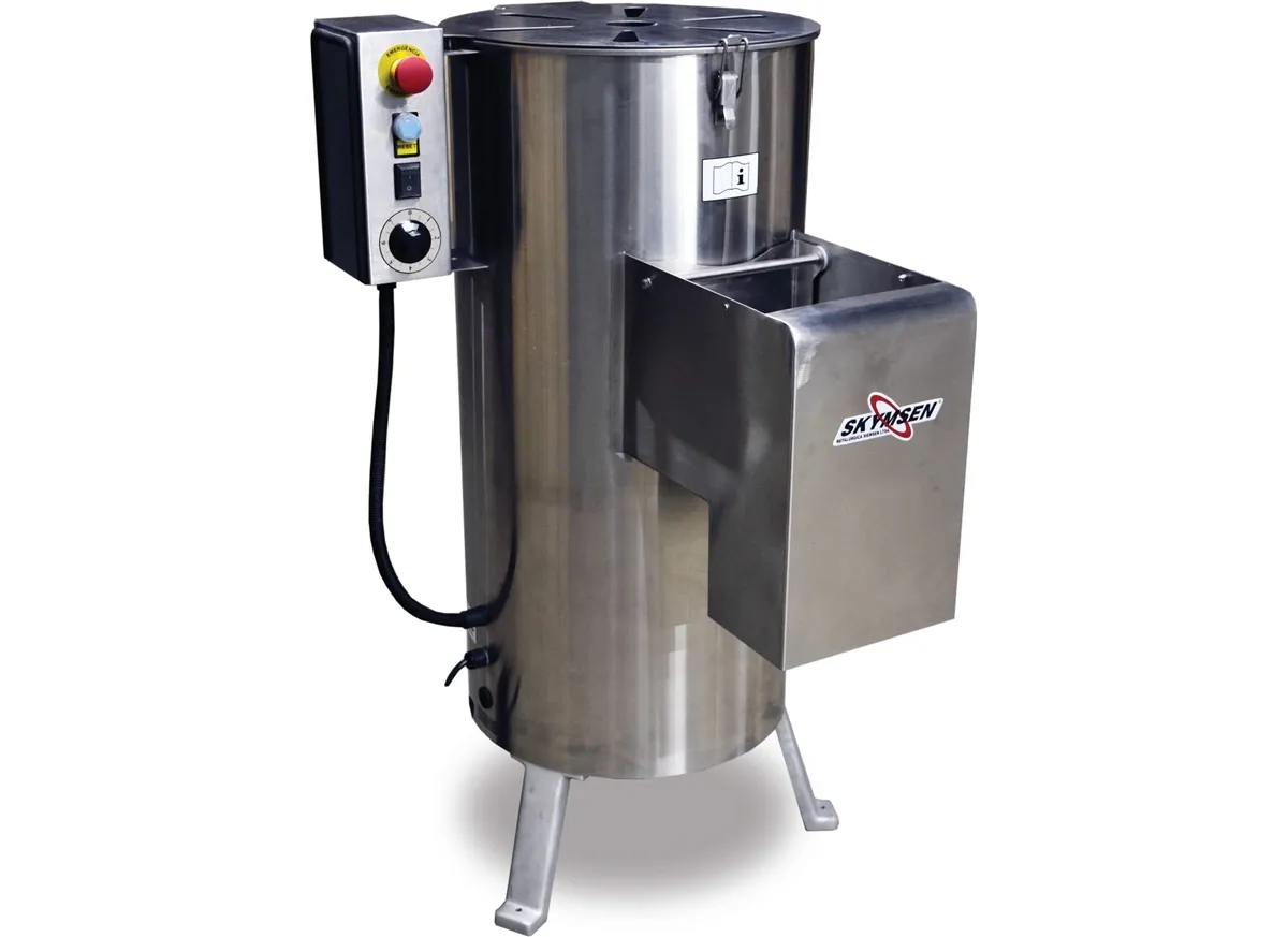 Descascador de Batata sem Coletor Aço Inox 25 Kg 220 V - DB-25HD-N - Skymsen - 0SN 568 — imagem 7