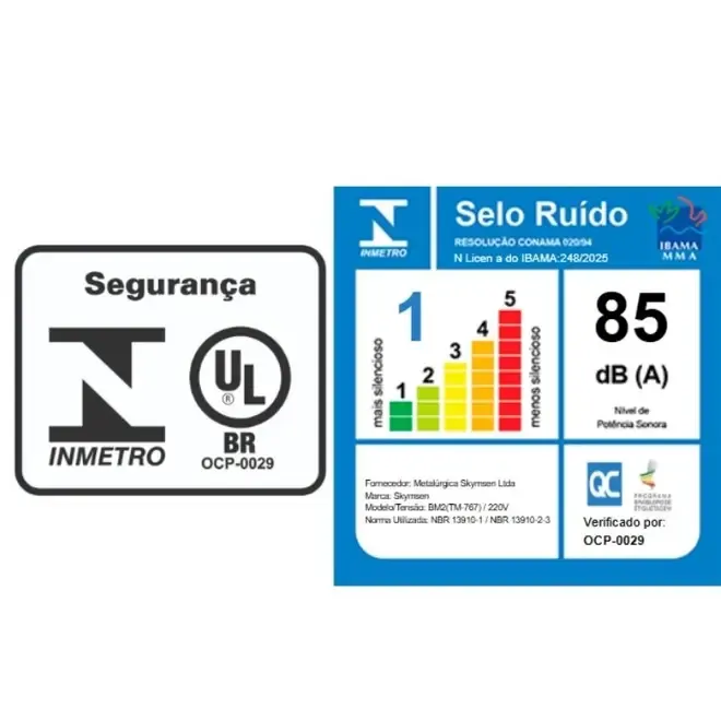 Liquidificador Comercial Baixa Rotação 10L Bivolt - LS10 - Skymsen - 0SN 600 — imagem 2