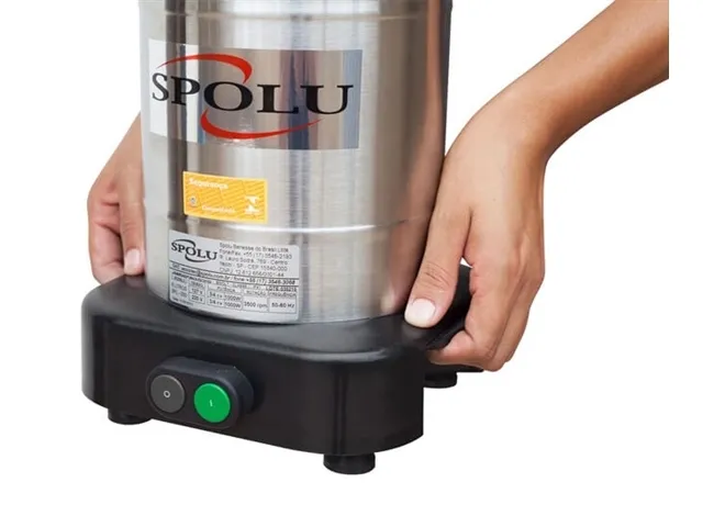 Liquidificador Baixa Rotação 8l Copo Inox Bivolt - SPL 051 - Spolu - 0SL 005 — imagem 2