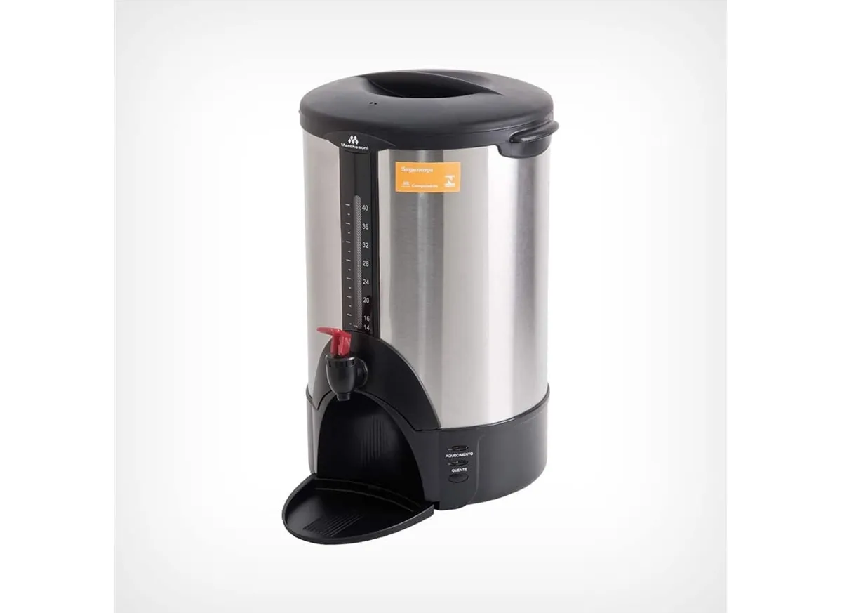 Cafeteira Elétrica Industrial 6 L Automática com Pingadeira 220 V - CF.1.692 - Marchesoni - 0MA 049 — imagem 4