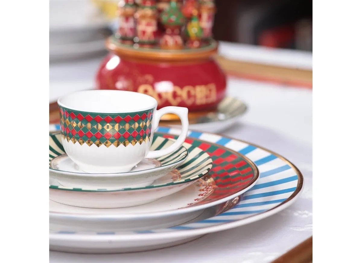 Aparelho de Jantar, Chá e Café 42 Peças Porcelana Flamingo São Basílio Oxford - OXF 236 — imagem 2