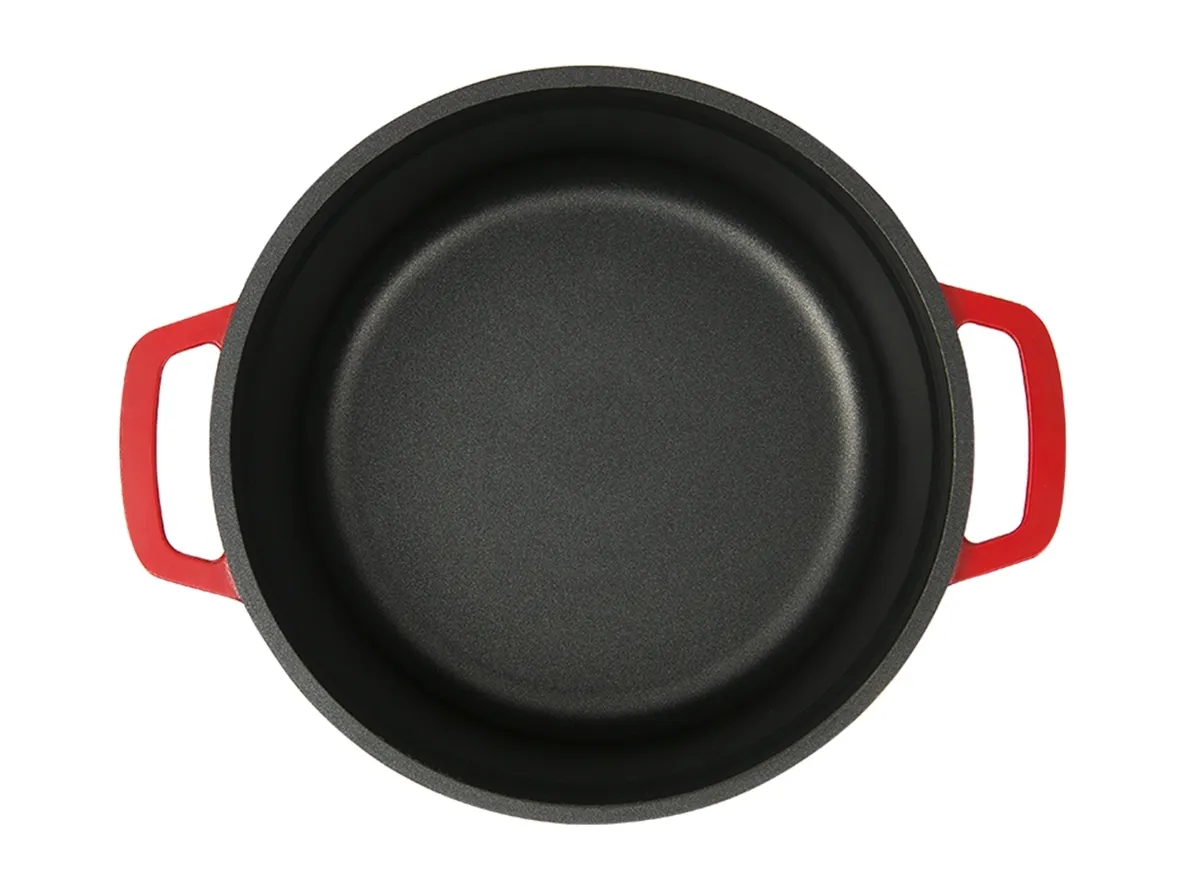 Caçarola Grand Gourmet Vermelha 2,3 L - 4784/120 - Brinox - BRX 700 — imagem 2