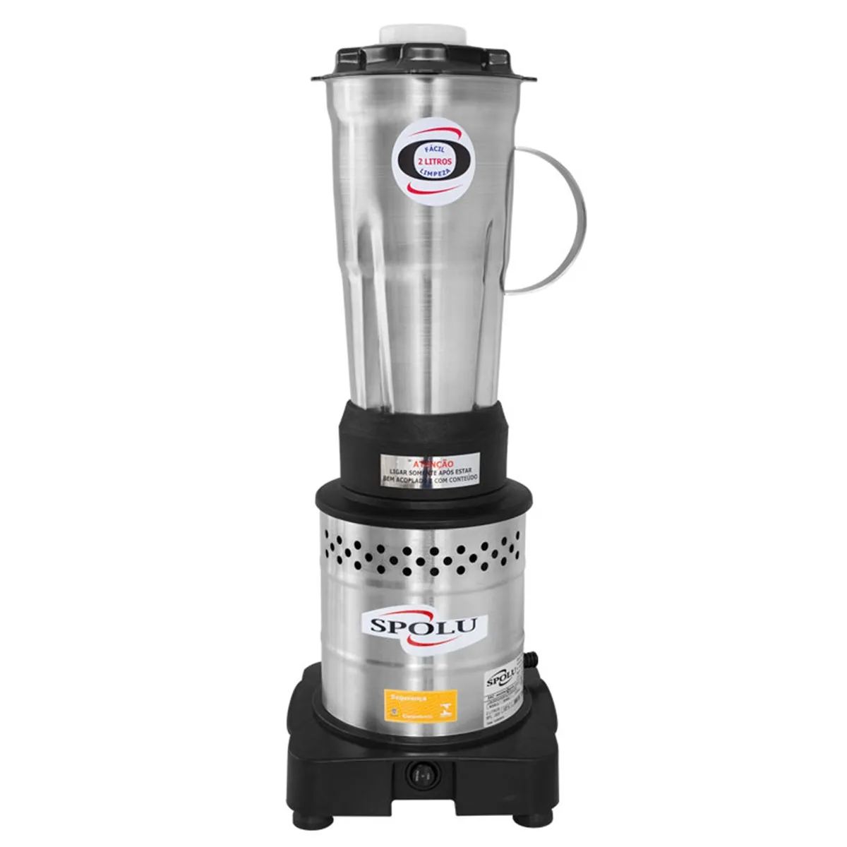 Liquidificador Alta Rotação 2 L Copo Aço Inox 110 V - SPL 023 - Spolu - 0SL 034 — imagem 2